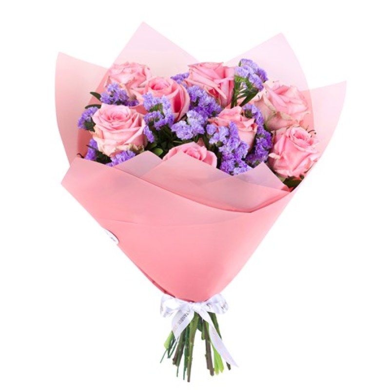 Pembe Beyaz Gerbera Papatya Buketi