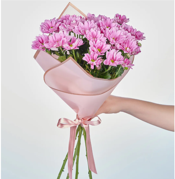 Pembe Papatya Buketi